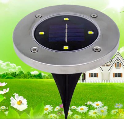 Solar Ground Lights for Outdoor Garden Decoration
